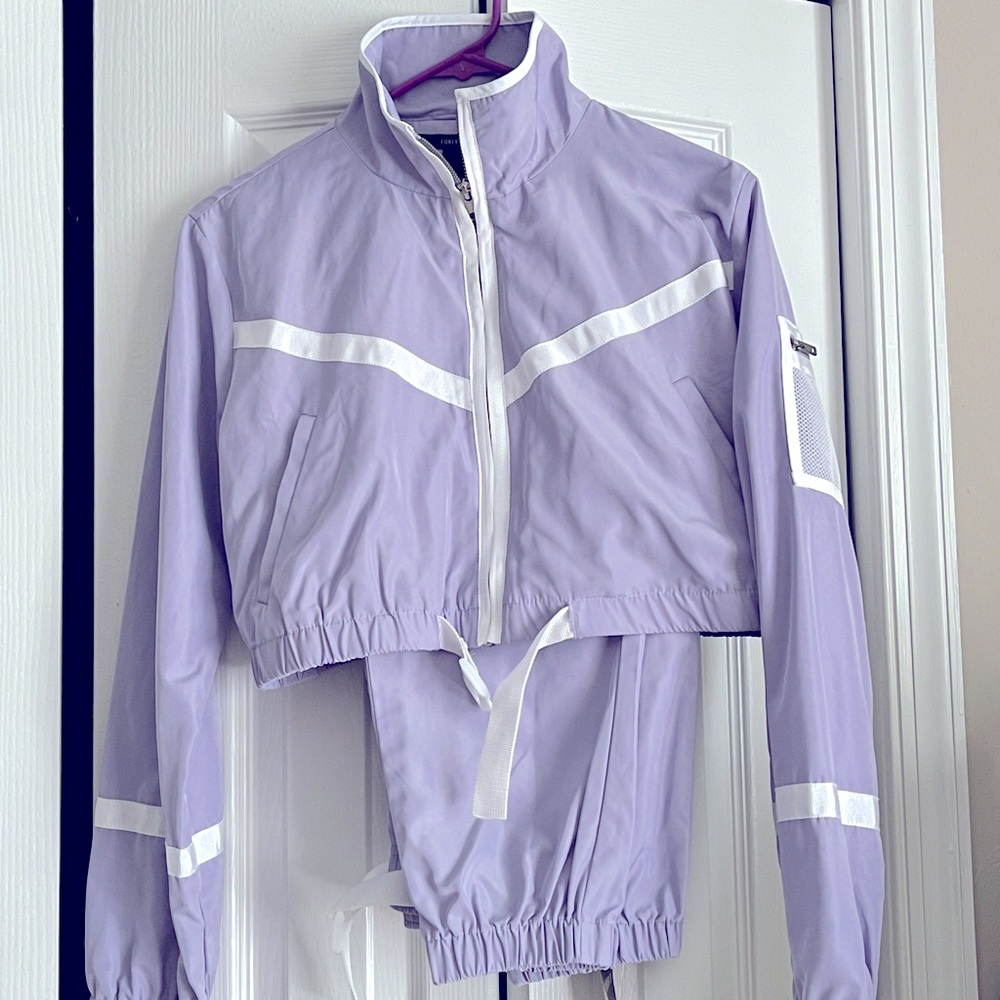 F21 track suit set 💜